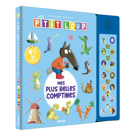 P'tit Loup - Mes plus belles comptines-Auzou-AUZ-791039577366-CLÉMENT
