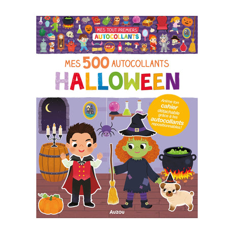 Mes 500 Autocollants Halloween-Auzou-AUZ-791039581905-CLÉMENT