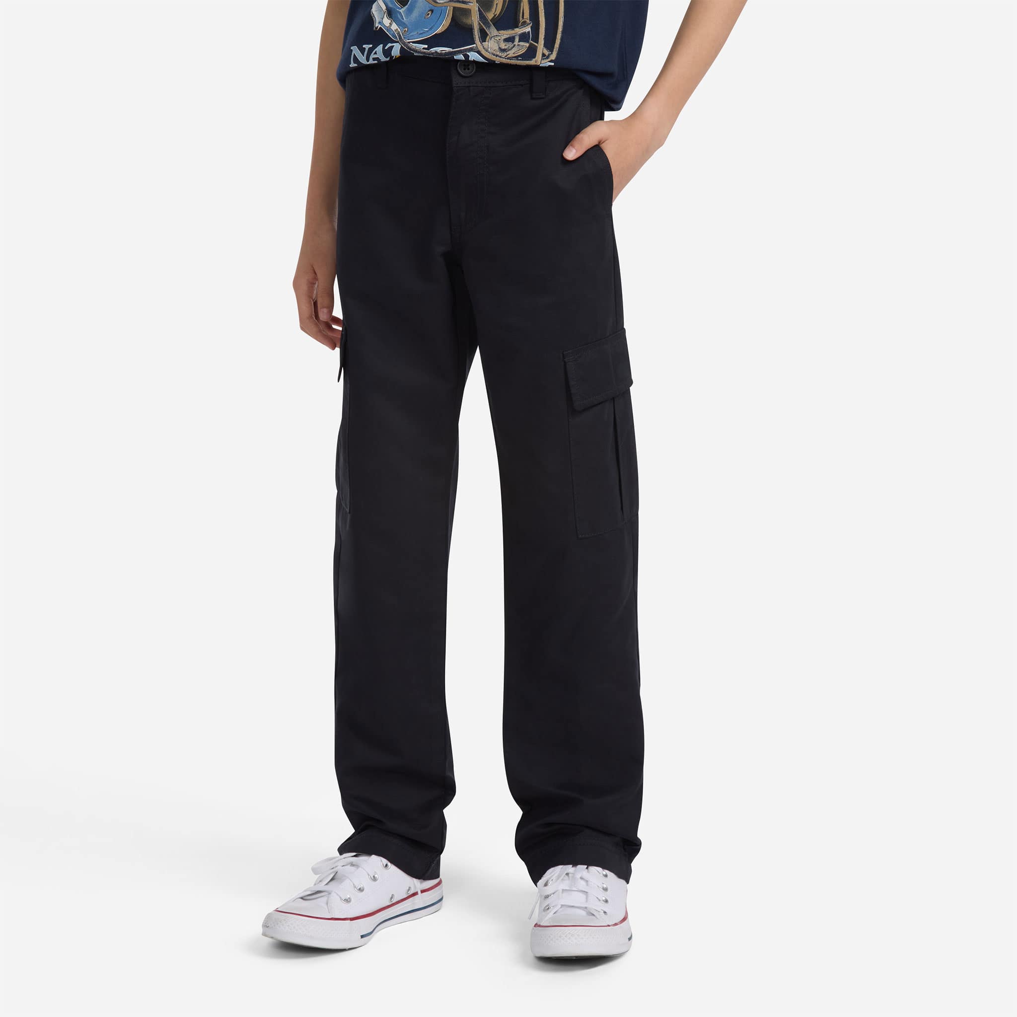 Pantalon Cargo Loose Clean 5-18ans - Abercrombie Kids – CLÉMENT