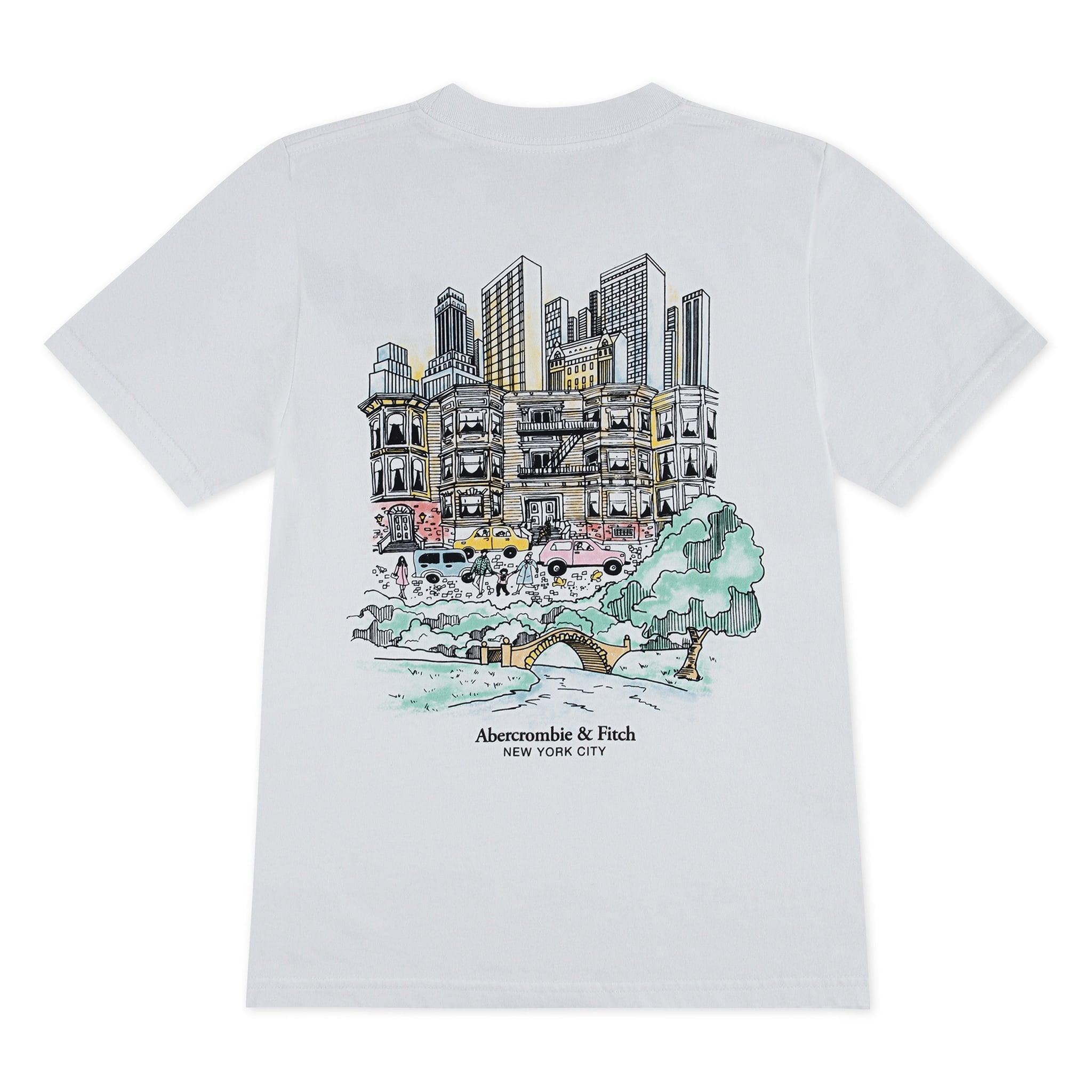 T-shirt Nyc Sketch 5-18ans - Abercrombie Kids – CLÉMENT