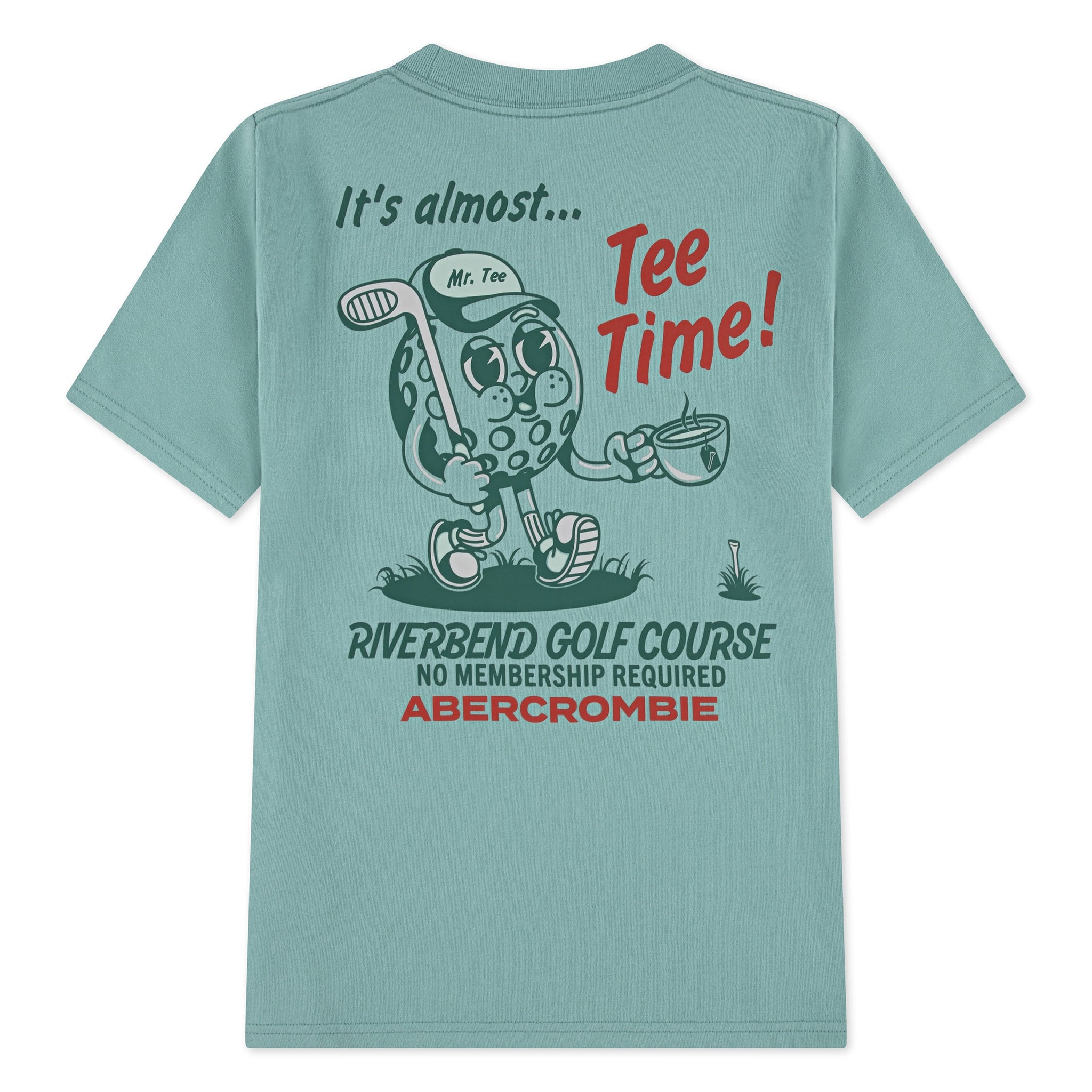 ☆ANEW GOLF☆ HOODY POCKET SHORT T-SHIRT T-shirt Tee Time 5-18ans - Abercrombie Kids – CLÉMENT