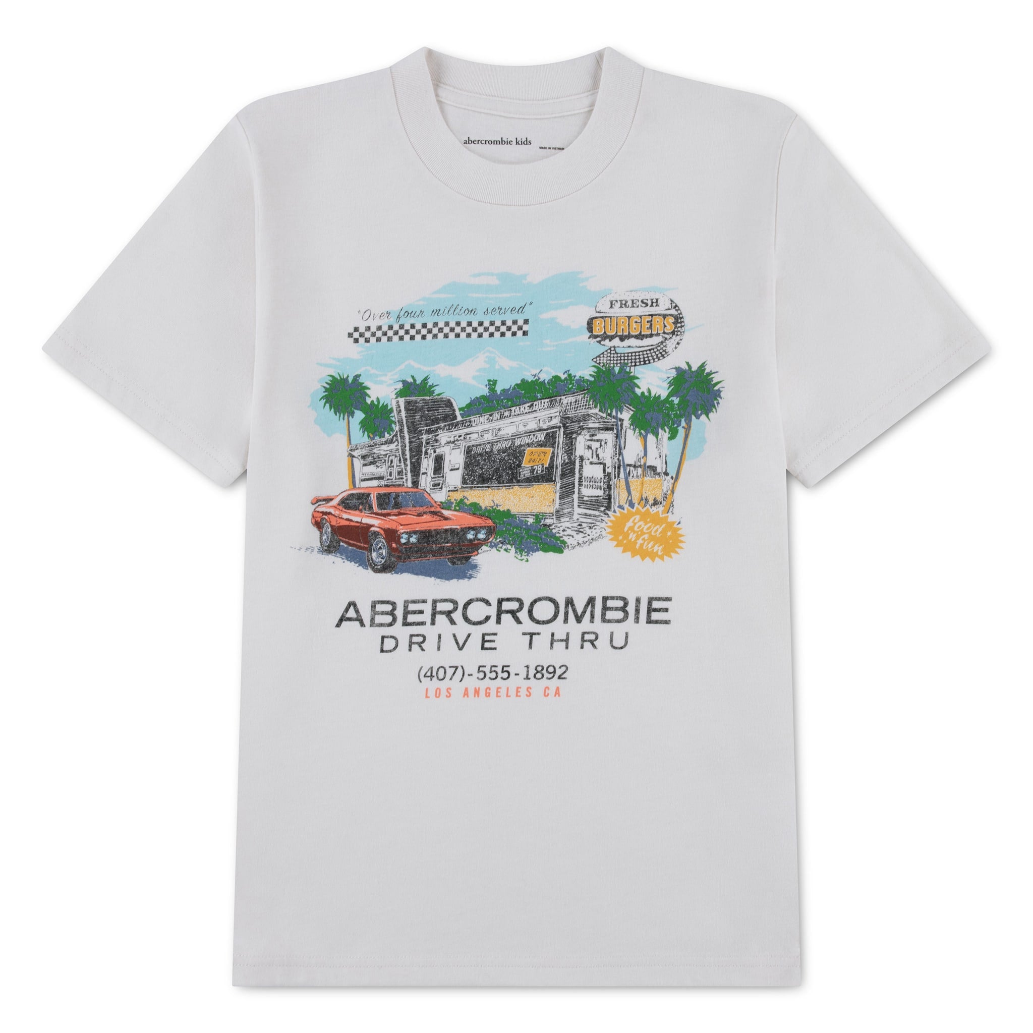 Fresh Burger T-shirt 5-18y – CLÉMENT
