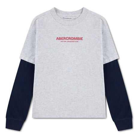 T-shirt Graphic 2fer 5-18ans-Abercrombie Kids-Gris-7-8-A&F-93AW17-GH3-CLÉMENT