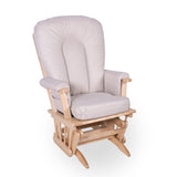 Chaise Berçante Bois - Naturel- Tissus sur commande spéciale-Goberce-Structure 041-GBE-B45-CHAISE-NATUREL-CLÉMENT
