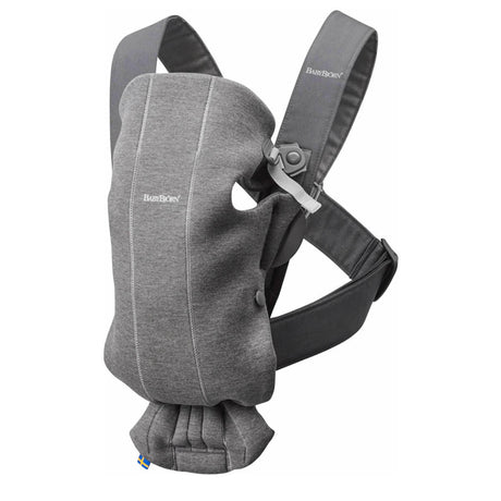 Porte-Bébé Mini 3D Jersey - Gris Foncé-Babybjorn-BAJ-021084CA-CLÉMENT