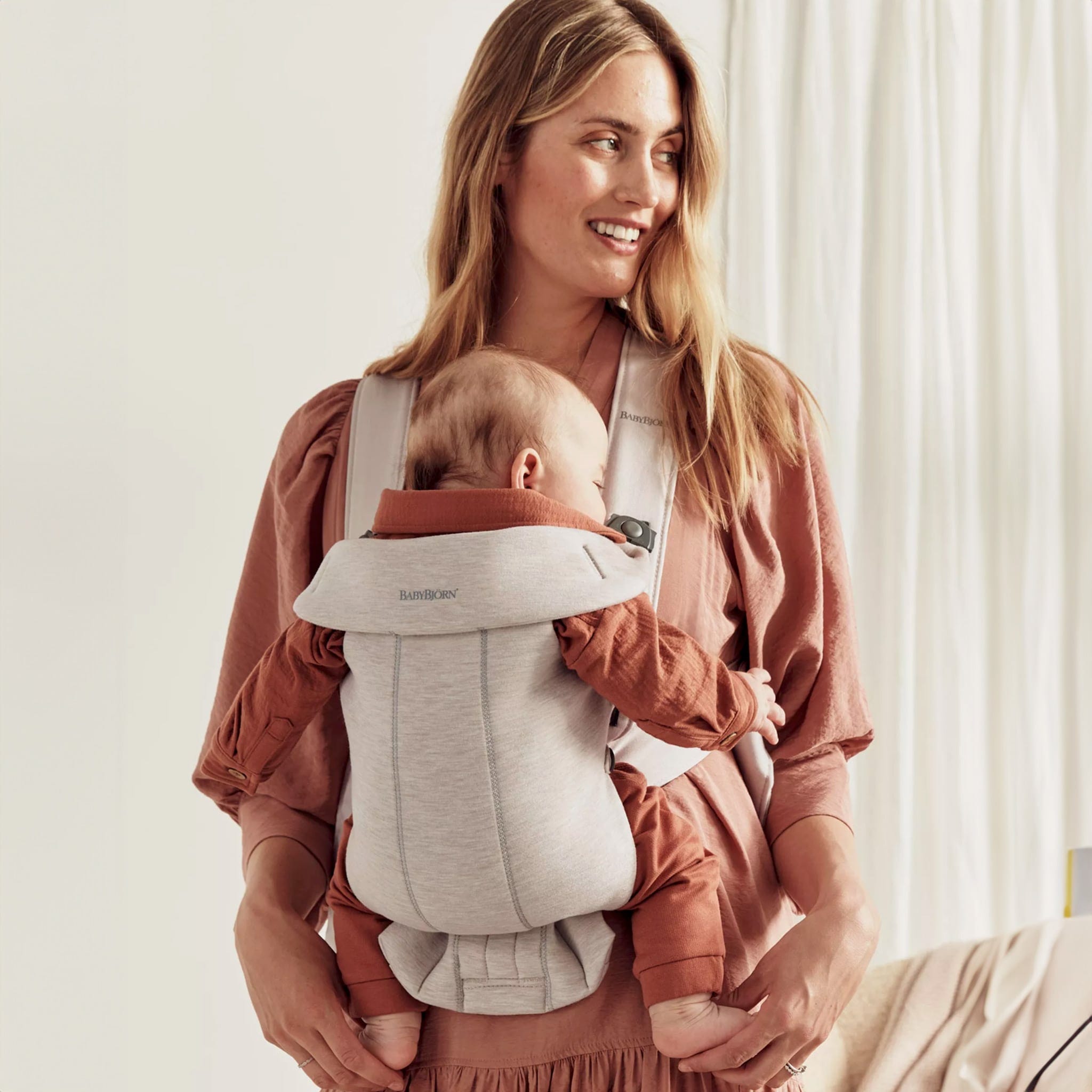 Porte-Bébé Mini 3D Jersey - Beige - Babybjorn – CLÉMENT