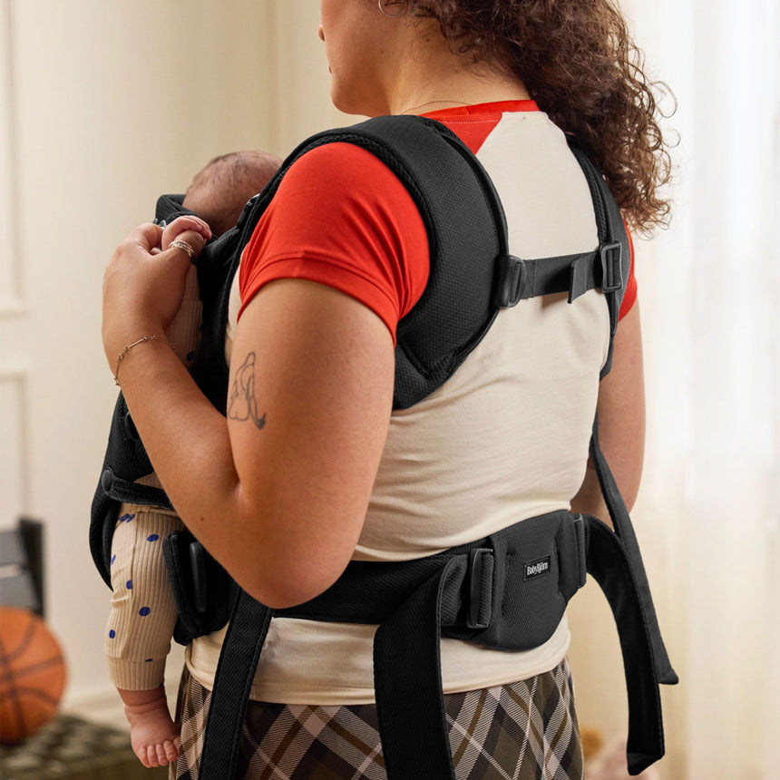Porte-bébé Hold Mèche - Noir-Babybjorn-BAJ-089004CA-CLÉMENT