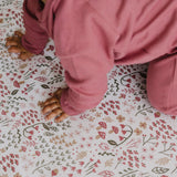 Drap Contour pour Lit de Bébé - Jardin