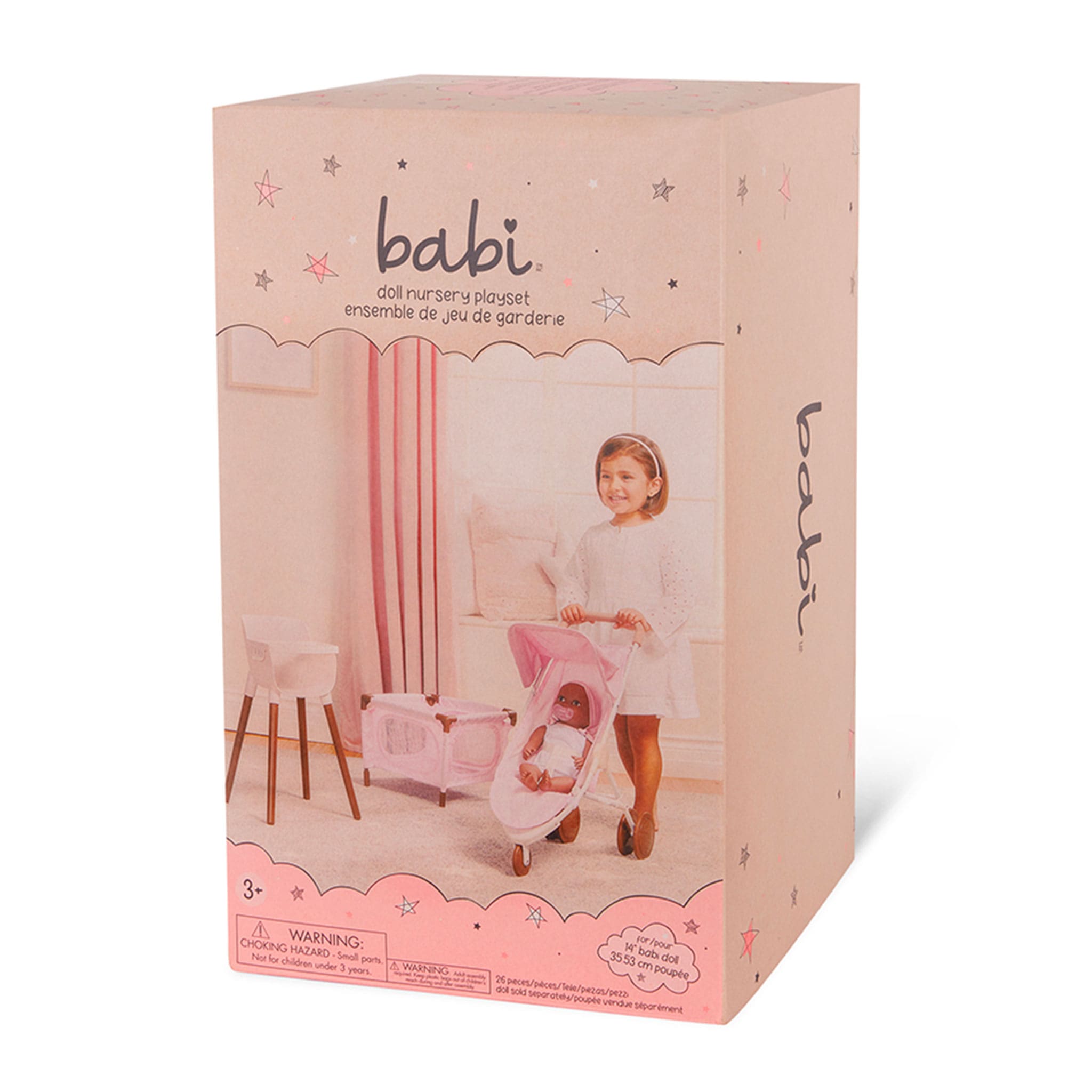 BABYL セット Ensemble 3-en-1 pour Poupée - Babi – CLÉMENT