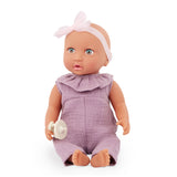 Poupée Nouveau-née avec Tenue Une-Pièce Lilas-Babi-BBI-024LBY7295-CLÉMENT