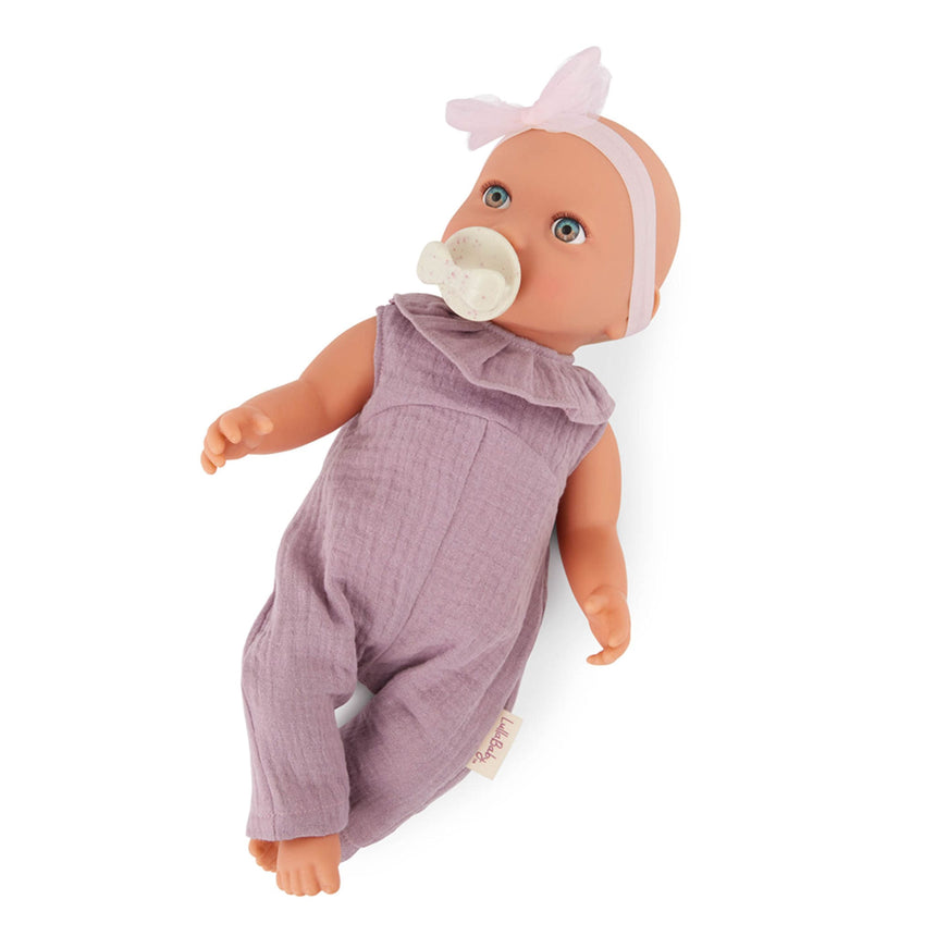 Poupée Nouveau-née avec Tenue Une-Pièce Lilas-Babi-BBI-024LBY7295-CLÉMENT