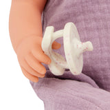 Poupée Nouveau-née avec Tenue Une-Pièce Lilas-Babi-BBI-024LBY7295-CLÉMENT