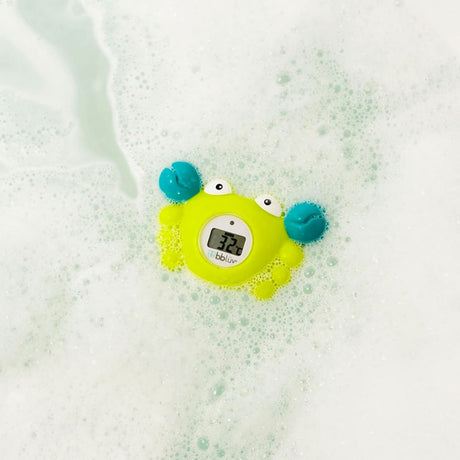 Thermomètre de Bain Crabe Krab - Bleu / Vert-Bbluv-BBL-B0146-C-CLÉMENT