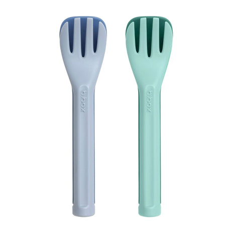 Duo Ustensiles - Bleu et vert-B.Box-BBX-BOX4800-CLÉMENT