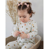 Pyjama Vichy Marguerites 0-30mois-Bebe Confort-BC2-1261732C-CLÉMENT