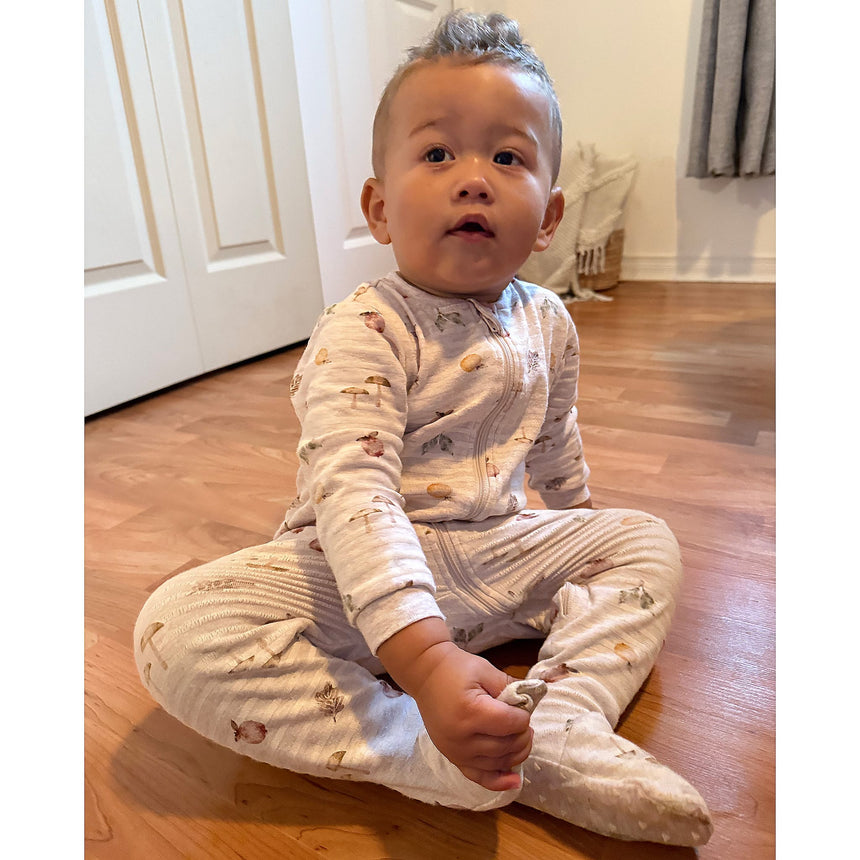 Autumn Striped Pajamas 0-30m
