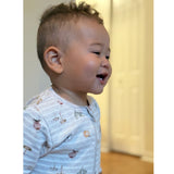 Autumn Striped Pajamas 0-30m