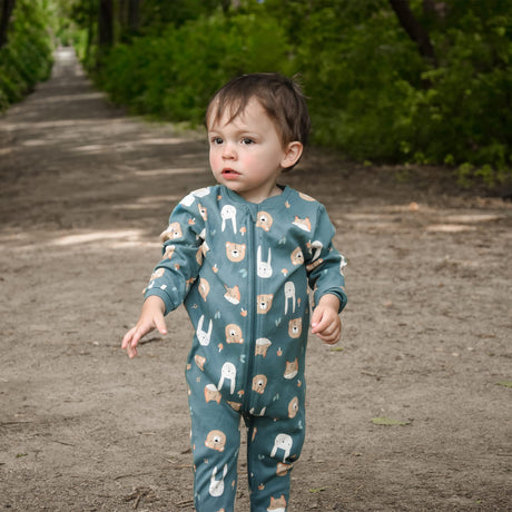 Pyjama Animaux Feuilles 0-30mois