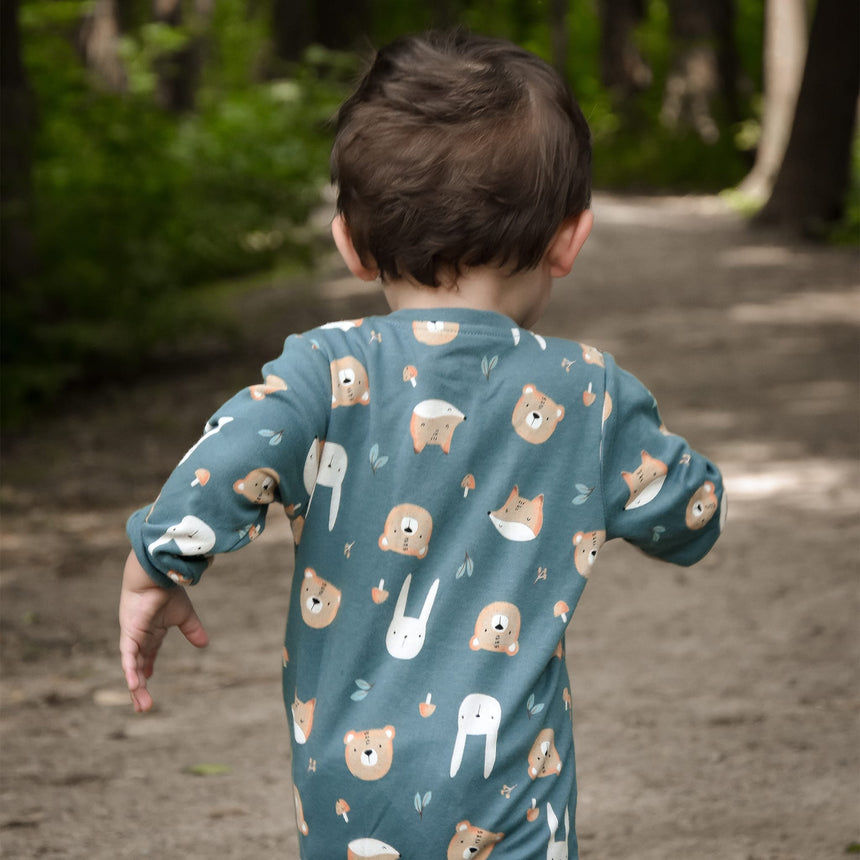 Leaves Animals Pajamas 0-30m