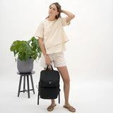 Ivory Maternity Denim Shorts