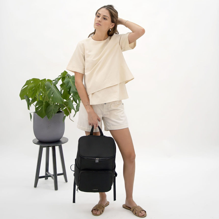 Ivory Maternity Denim Shorts