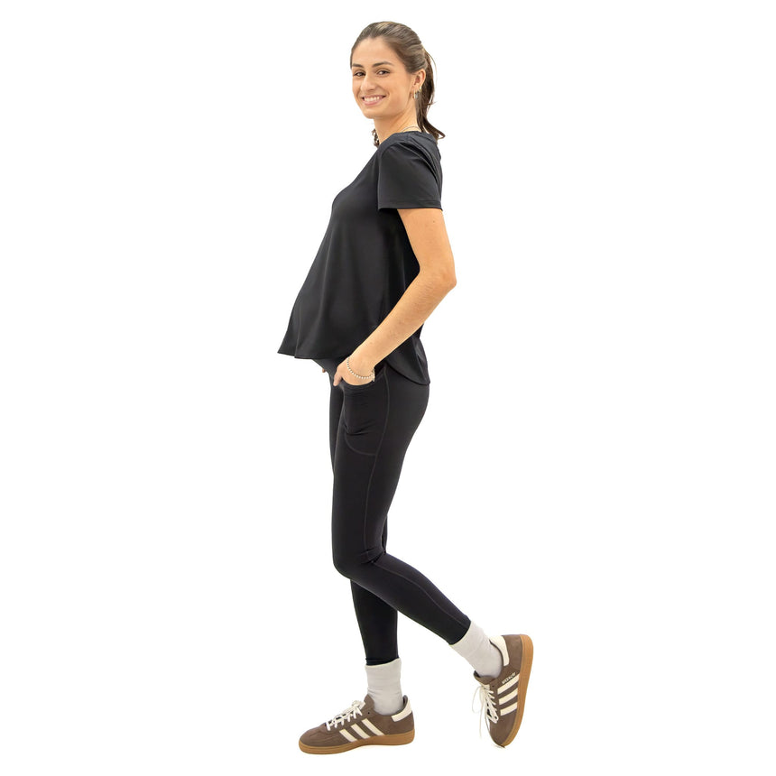 T-shirt Athlétique Noir-Bella Maternite-BEA-1268864C-CLÉMENT