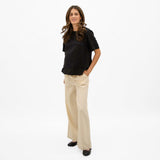 Pantalon Maternité Lin Beige-Bella Maternite-BEA-1268875C-BEI-CLÉMENT