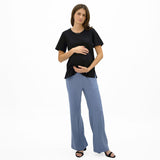 T-shirt Noir-Bella Maternite-BEA-1268884C-CLÉMENT