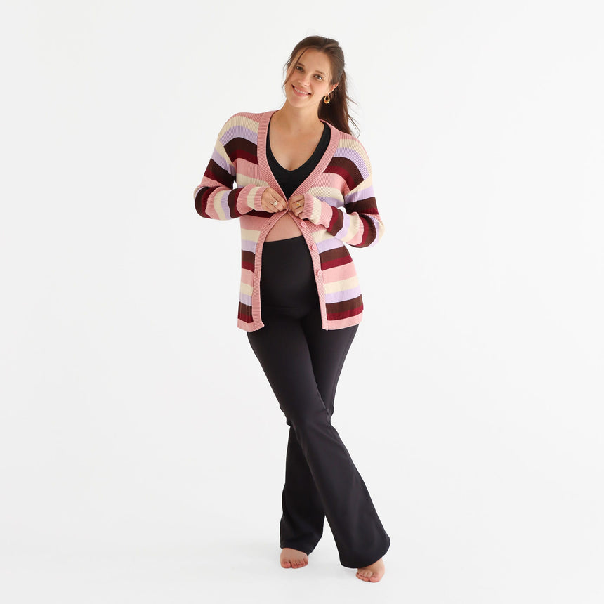 Cardigan Rayé-Bella Maternite-BEA-2268048C-CLÉMENT