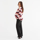 Cardigan Rayé-Bella Maternite-BEA-2268048C-CLÉMENT