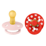 Suce Bibs (2) 0-6mois - Pois Rose (Grandeur 1)-Bibs-BIS-11034103-CLÉMENT