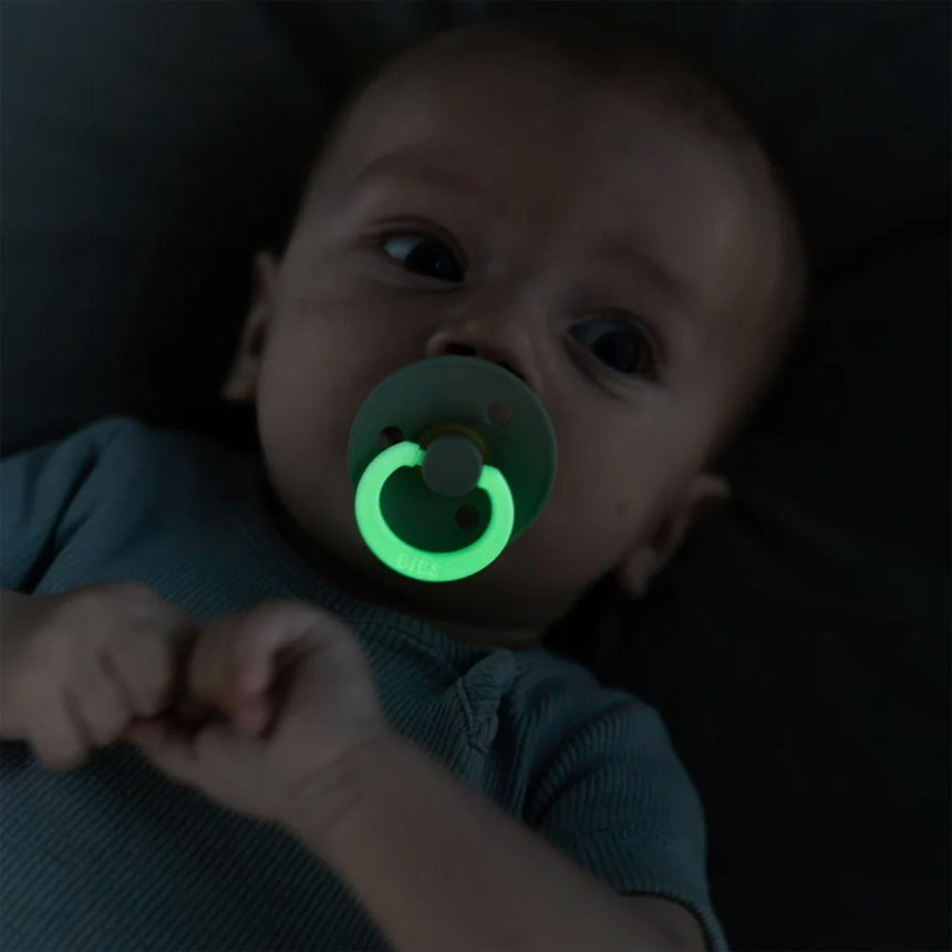 Suce BIBS (2) 0-6mois - Glow Sauge / Pin (Grandeur 1)-Bibs-BIS-110479-CLÉMENT