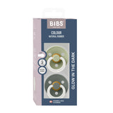 Suce BIBS (2) 0-6mois - Glow Sauge / Pin (Grandeur 1)-Bibs-BIS-110479-CLÉMENT