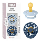 Suce Bibs (2) 6-18mois - Pois Bleu ( Grandeur 2)-Bibs-BIS-12034104-CLÉMENT