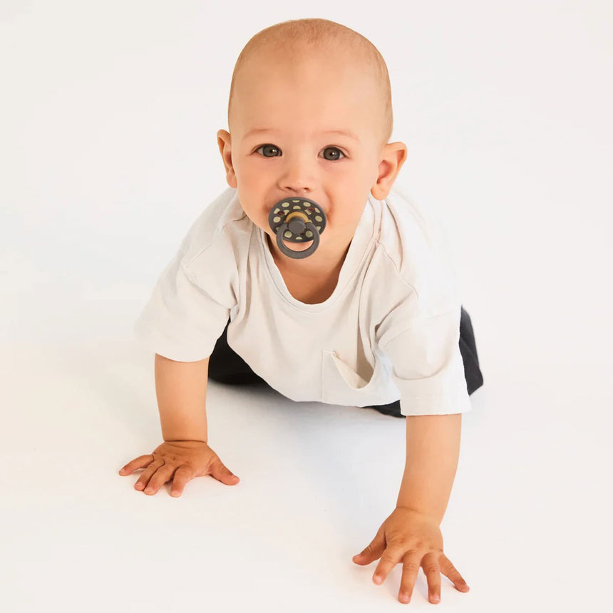Suce Bibs (2) 6-18mois - Pois Sauge (Grandeur 2)-Bibs-BIS-12034105-CLÉMENT