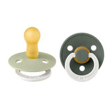 Suce BIBS (2) 6-18mois - Glow Sauge / Pin (Grandeur 2)-Bibs-BIS-120479-CLÉMENT