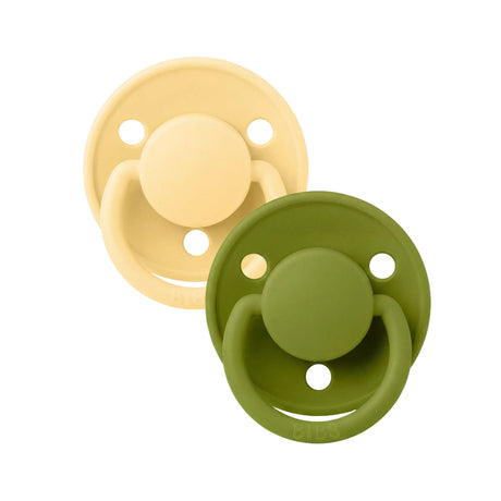 Suce BIBS De Lux 0-36mois (2) - Wasabi / Beurre pâle-Bibs-BIS-150300-CLÉMENT