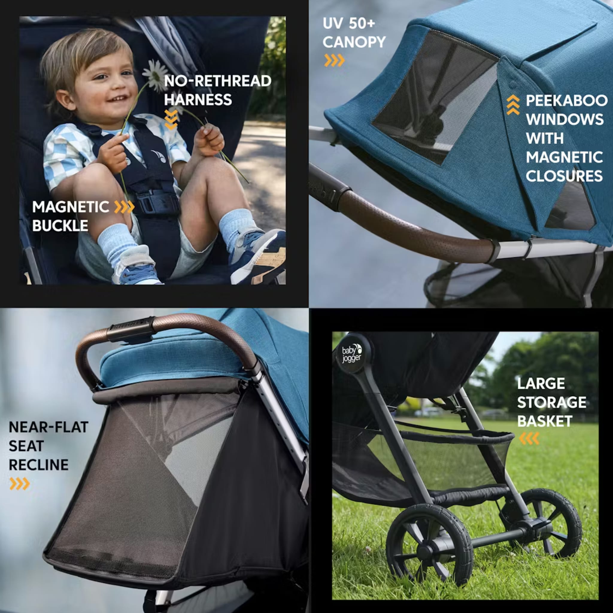 Poussette City Mini GT3 - Noir - Baby Jogger – CLÉMENT