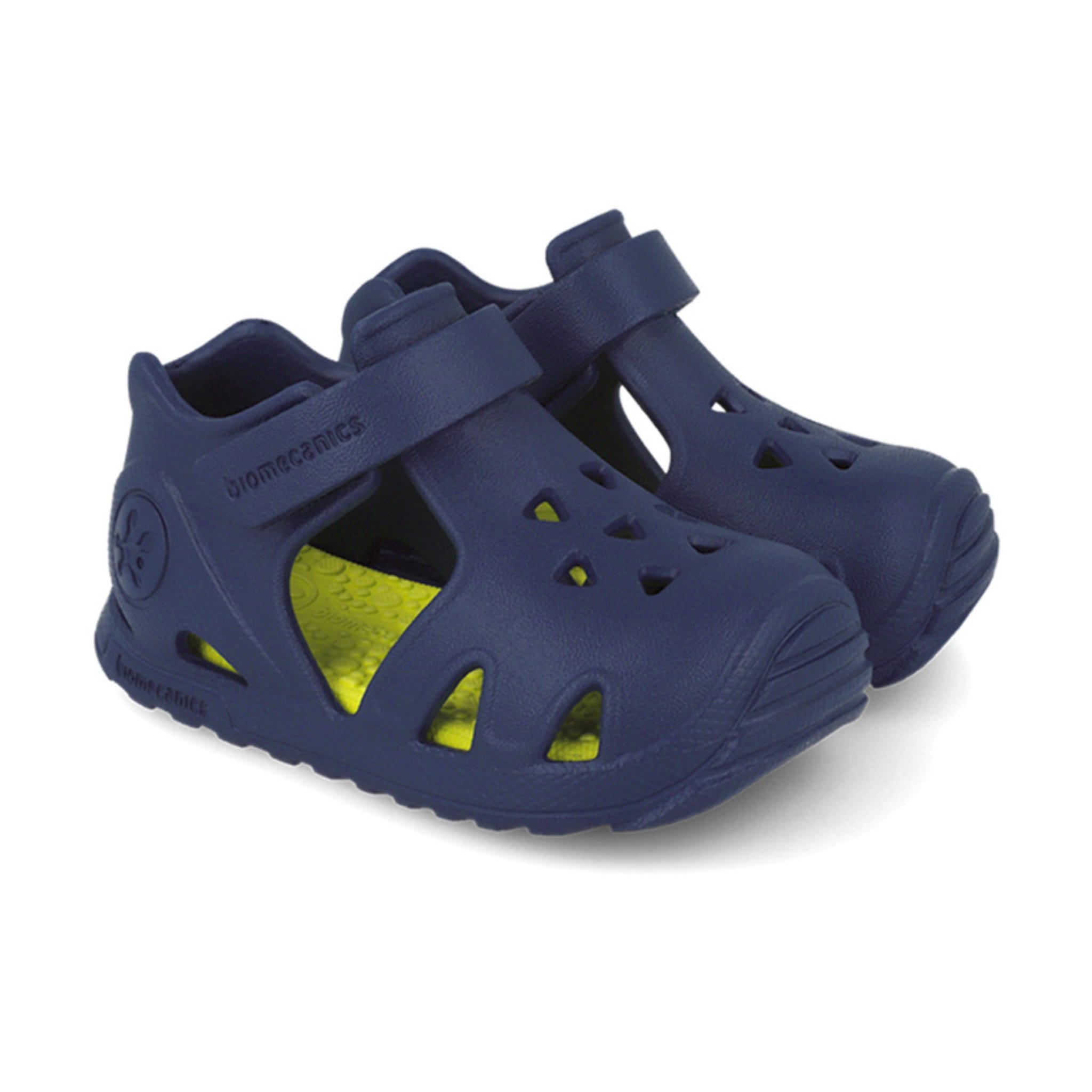 Biomecanics Baby MESH Sandalen 222132 – Marineblaue Sandalen Mit Gummizug Und Rutschfestem Boden