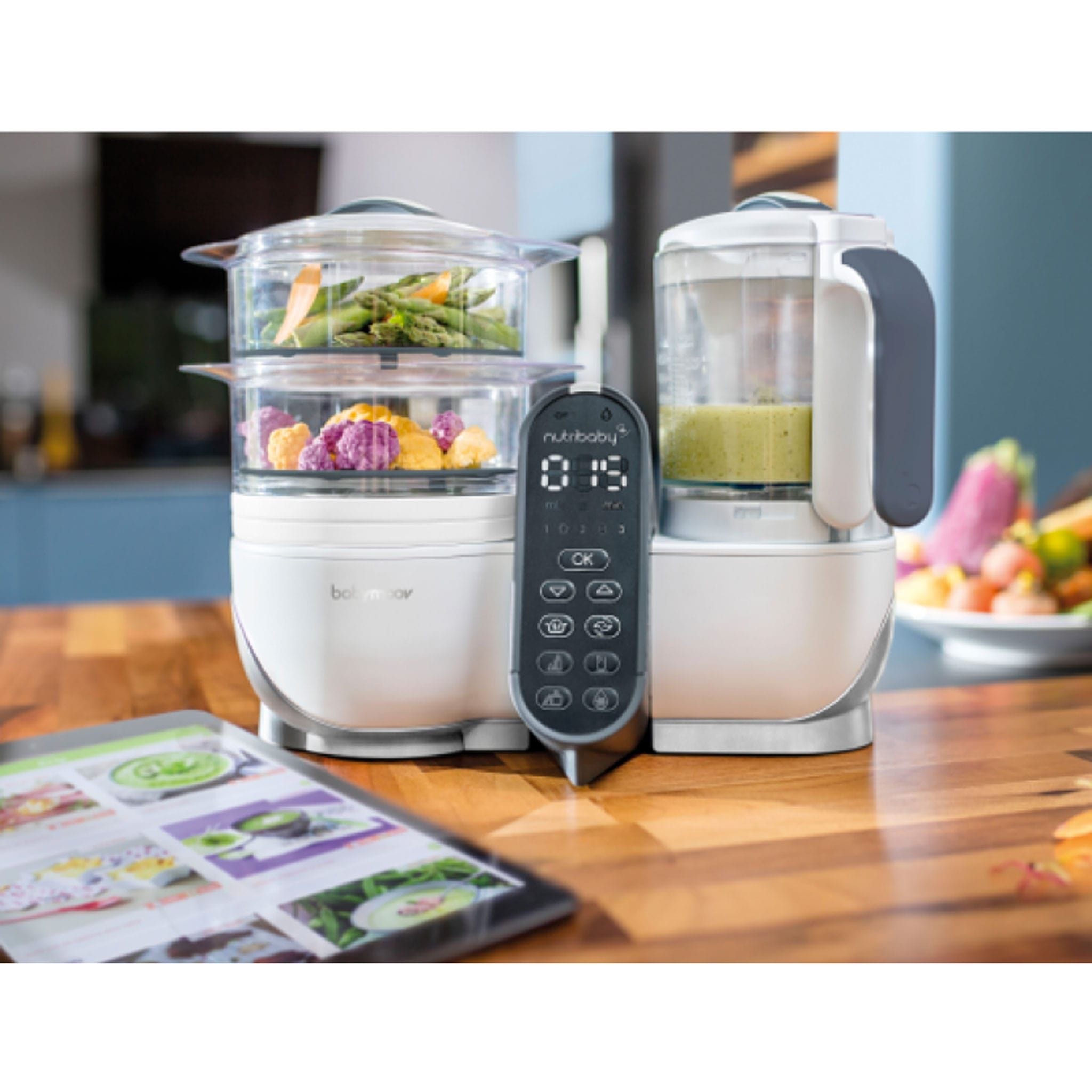 Station Repas Multitâche Nutribaby - Babymoov – CLÉMENT