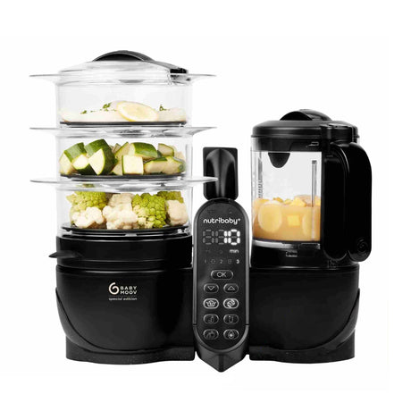 Station Repas Duo Xl - Noir-Babymoov-BMV-A001140-US-CLÉMENT