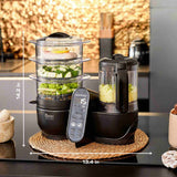 Station Repas Duo Xl - Noir-Babymoov-BMV-A001140-US-CLÉMENT