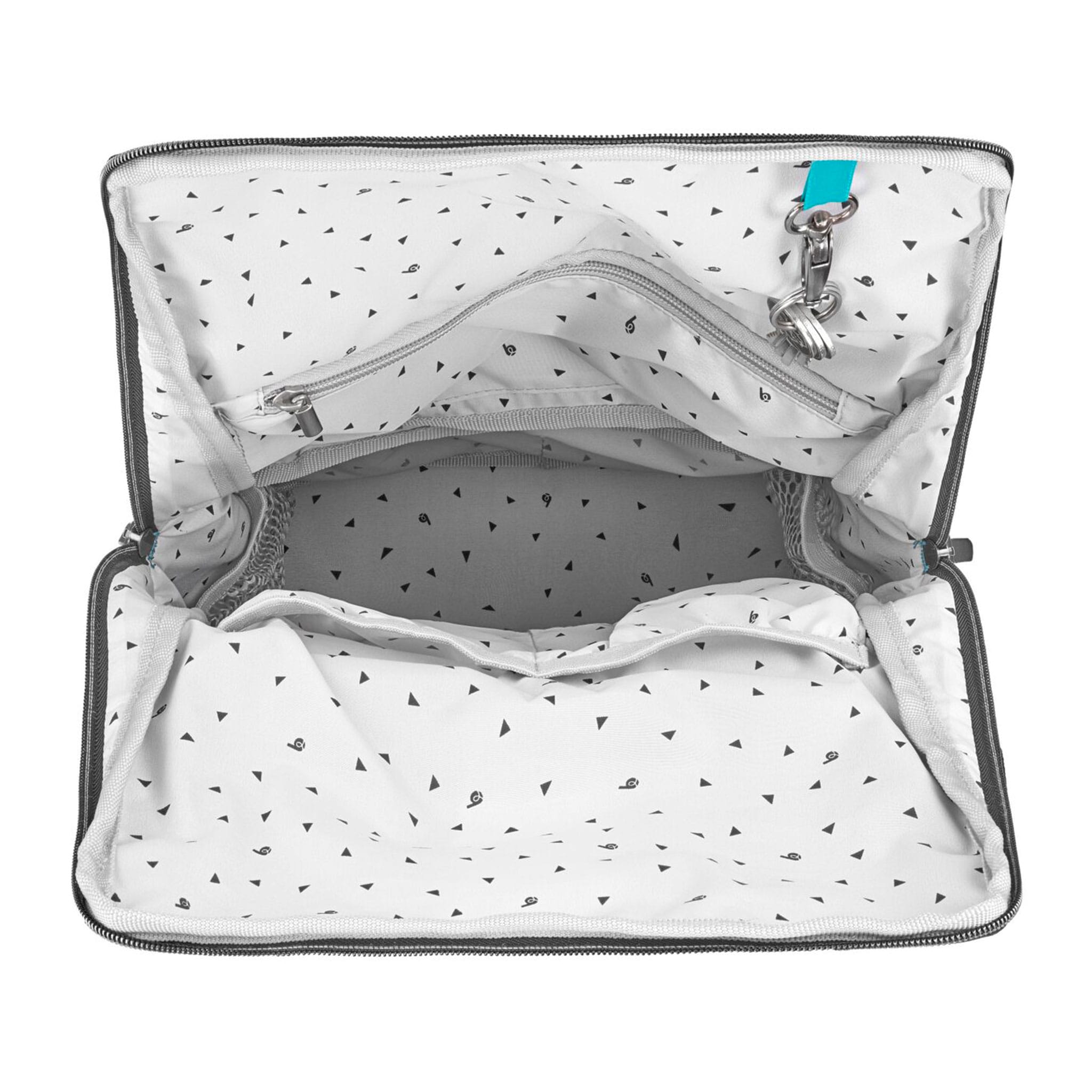 Sancy Backpack Diaper Bag - Gray – CLÉMENT