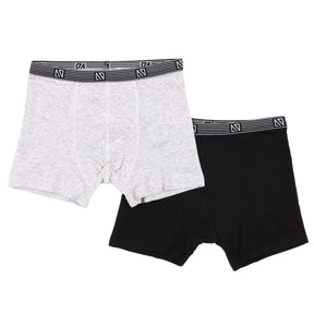 Boxers Uni (2) Nano 2-16ans-Nano-Noir-2-3-BOS-BBXG01-CLÉMENT