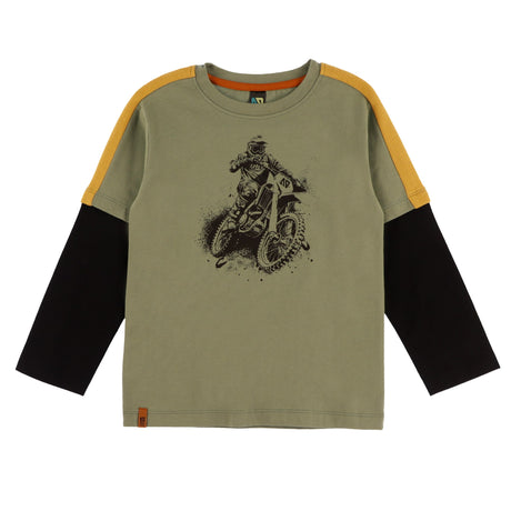 T-shirt Fooler Plein Gaz 2-12ans-Nano-Vert-2-BOS-F2601-09-CLÉMENT