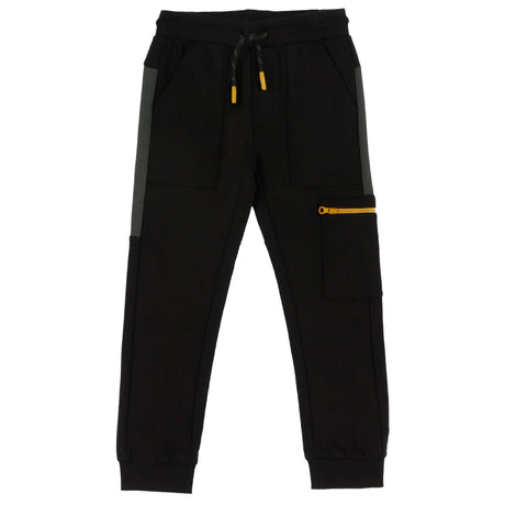 Pantalon Ouaté Noir Plein Gaz 2-12ans-Nano-Noir-2-BOS-F2601-11-2-CLÉMENT