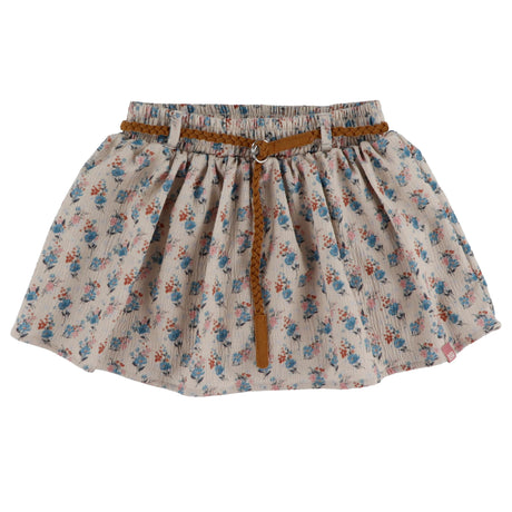 Jupe-culotte Fleurs 2-12ans-Nano-Beige-2-BOS-F2606-06-CLÉMENT