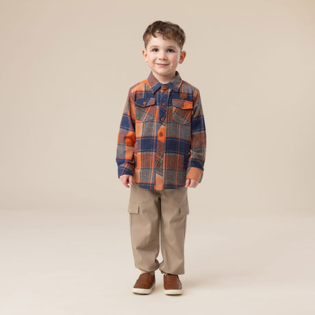 Chemise Carreaux Aventure 2-12ans-Nano-BOS-F2607-01-CLÉMENT