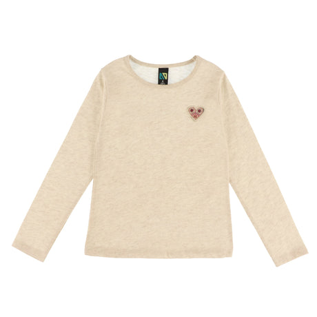 T-shirt Ivoire Hiver 2-12ans-Nano-Ivoire-2-BOS-F2608-12-CLÉMENT