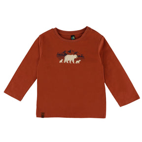 T-shirt Roarrr 6-24mois-Nano-Orange-6 m-BOS-F2655-02-CLÉMENT